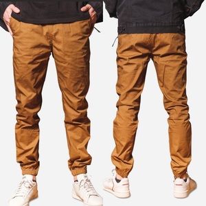 Brooklyn Cloth Tobacco Poplin Jogger Pants